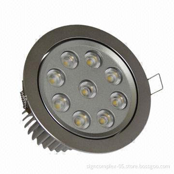 LED downlight with current driving system